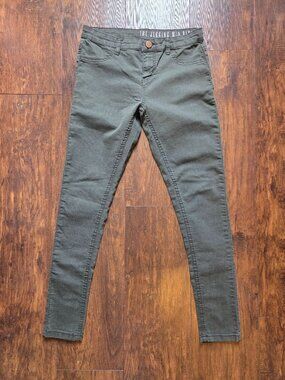 The Jegging Mid Rise Size 6 in army green